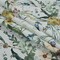 1 Yard White Floral Persephone Bouquet Stretch Cotton Sateen Fabric